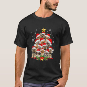 Camiseta Yorkie Árbol de Navidad Graciosos Regalos De Navid