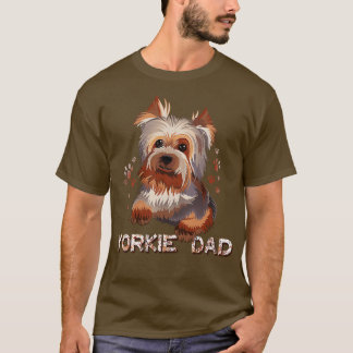 Camiseta Yorkie Dad