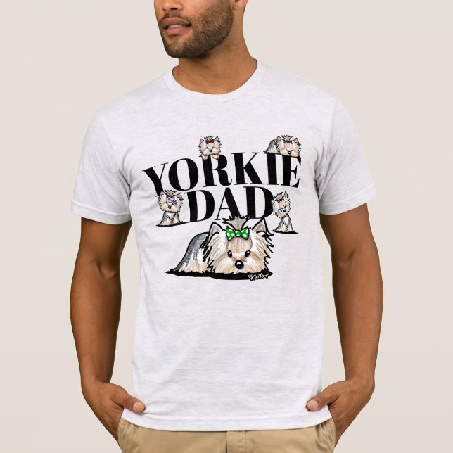 Camiseta Yorkie Dad (Anverso)