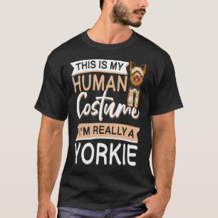 Camiseta Yorkie Dog Apparel Yorkshire Terrier Dueño Del Niñ
