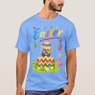Camiseta Yorkie Dog Lover Funny Easter Egkie Happy Eas