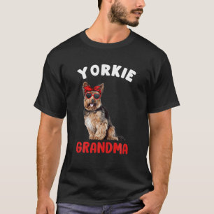 Camiseta Yorkie Grandma Funny Yorkshire Terrier Lover Dueño