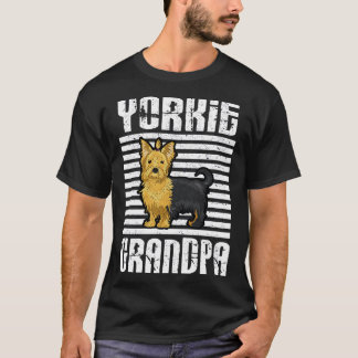 Camiseta Yorkie Grandpa Proud Dogs