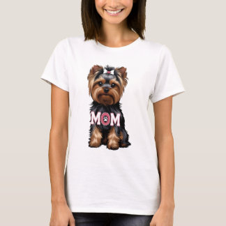 Camiseta Yorkie Mamá