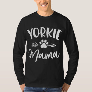 Camiseta Yorkie Mama Yorkie Lover Dueña Regalos Yorkie Dog 