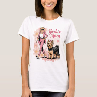 Camiseta Yorkie mom