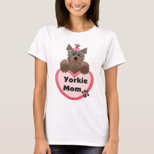 Camiseta Yorkie Mom