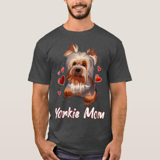 Camiseta Yorkie Mom