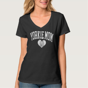 Camiseta Yorkie Mom Mama For Women Yorkshire Dog Mama Lady