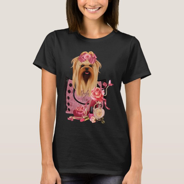 Camiseta Yorkie Mom Yorkie Clothes (Anverso)