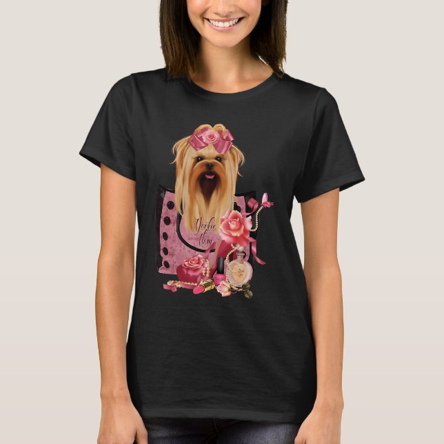 Camiseta Yorkie Mom Yorkie Clothes (Anverso)