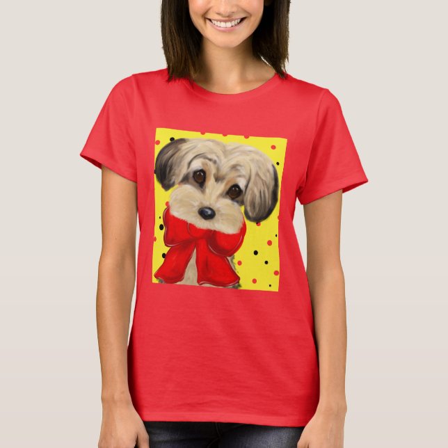 Camiseta Yorkie Poo (Anverso)