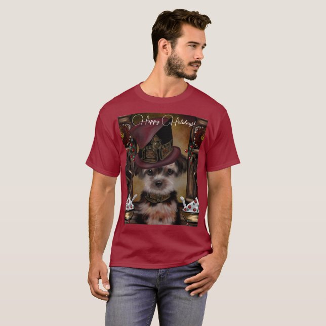 Camiseta Yorkie Poo (Anverso completo)