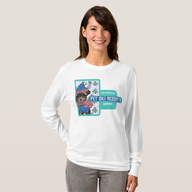 Camiseta Yorkie Poo (Anverso completo)