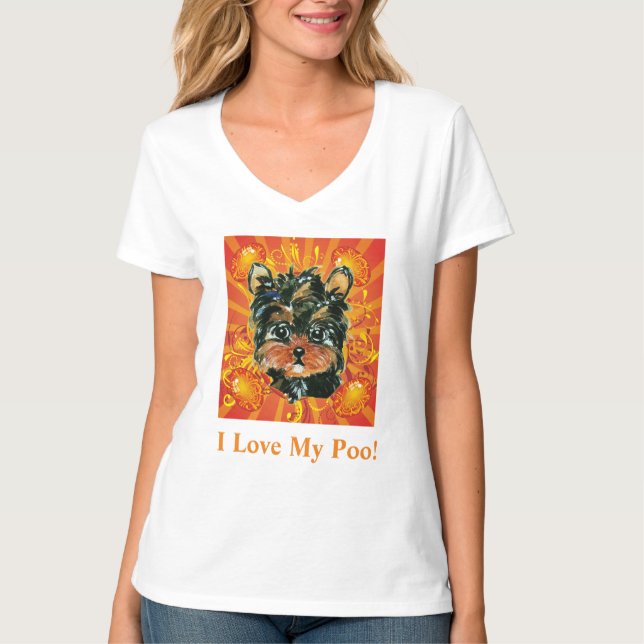 CAMISETA YORKIE POO (Anverso)
