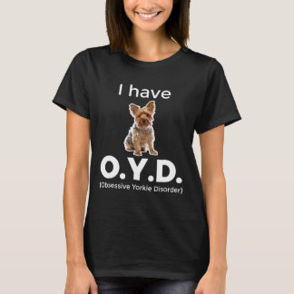 Camiseta Yorkie Tshirt Cute Yorkshire Terrier Dog Owner Gif