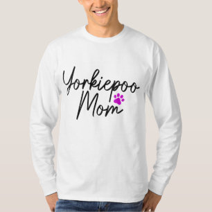 Camiseta Yorkiepoo Mom Dog Owner Yorkiepoo Mama