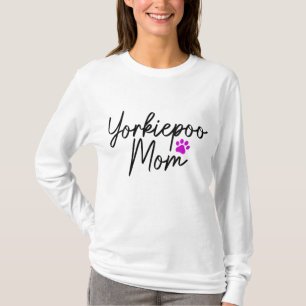 Camiseta Yorkiepoo Mom Dog Owner Yorkiepoo Mama
