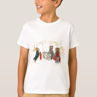Camiseta Yorkies viajando regalos de París para la familia