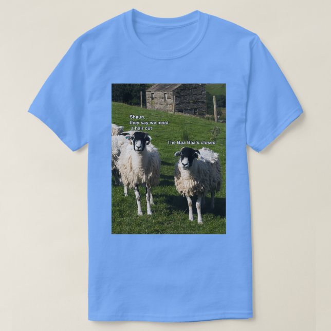 Camiseta Yorkshire Dales Swaledale ovejas necesitan corte d (Diseño del anverso)