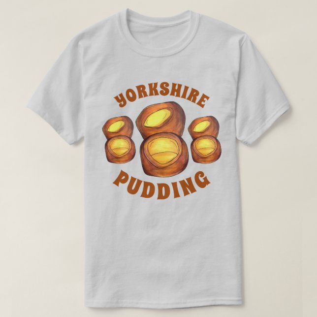 Camiseta Yorkshire Pudding North England Reino Unido (Diseño del anverso)