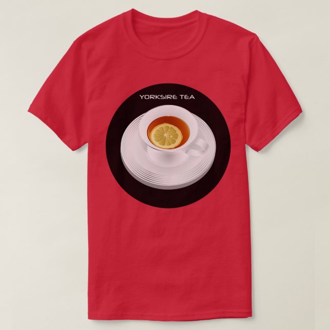 CAMISETA YORKSHIRE TEA WHITE CUP (Diseño del anverso)