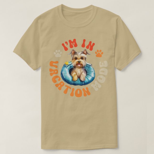Camiseta Yorkshire Terrier (Diseño del anverso)