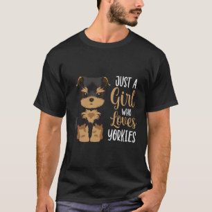 Camiseta Yorkshire Terrier A Quien Le Encantan Los Yorkies