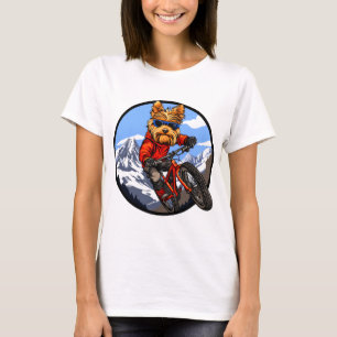 Camiseta Yorkshire Terrier Bicicleta de montaña / Perro cic