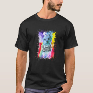 Camiseta Yorkshire Terrier Cute Yorkie Pop Art Popart Dog