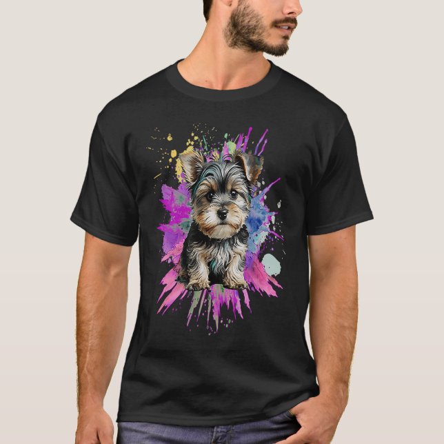 Camiseta Yorkshire Terrier Cutest Yorkie (Anverso)