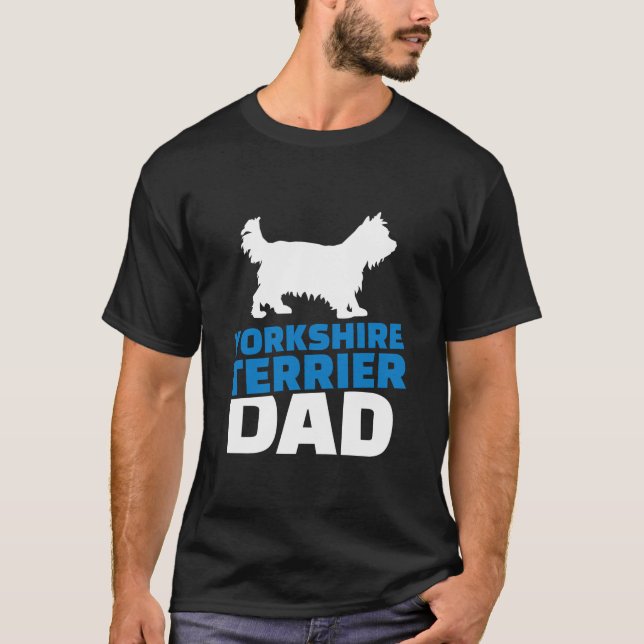 Camiseta Yorkshire Terrier Dad (Anverso)