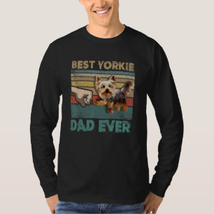 Camiseta Yorkshire Terrier Dad Mejor Yorkie Dad