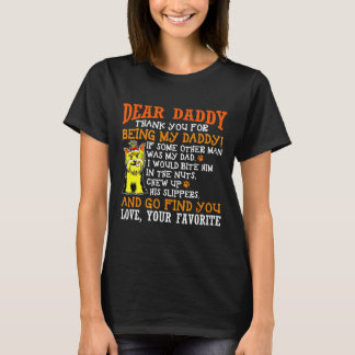 Camiseta Yorkshire Terrier Daddy Gracias