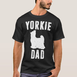 Camiseta Yorkshire Terrier Daddy Yorkie Padre