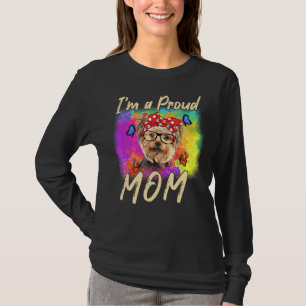 Camiseta Yorkshire Terrier Día de la Madre Estoy Orgulloso 