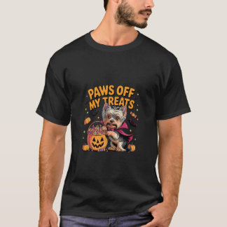 Camiseta Yorkshire Terrier Divertido Halloween Amante Perro