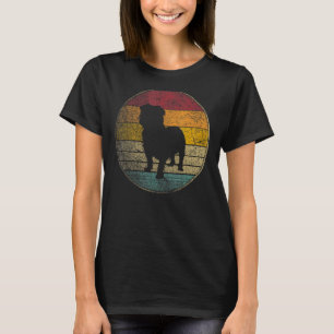 Camiseta Yorkshire Terrier Dog Gif Retro Estilo Vintage 70