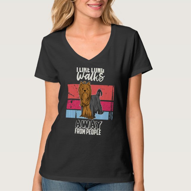 Camiseta Yorkshire Terrier Dog Vintage 30 (Anverso)