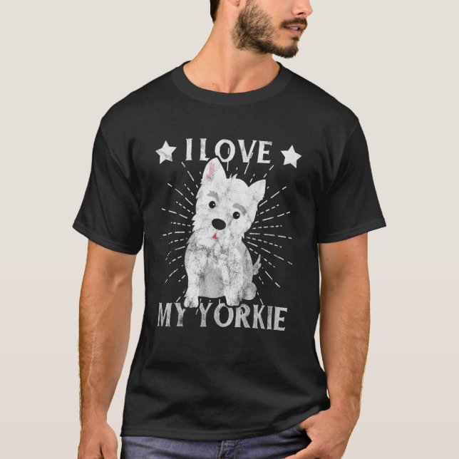 Camiseta Yorkshire Terrier For Dog Yorkie Breeder (Anverso)
