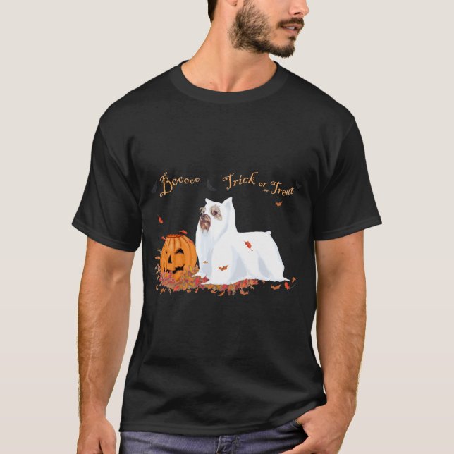 Camiseta Yorkshire Terrier Halloween (Anverso)