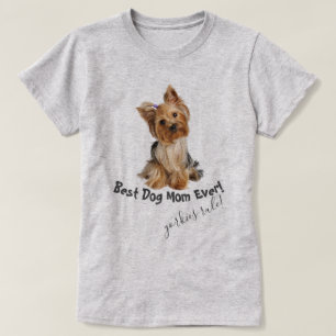 Camiseta Yorkshire Terrier Mejor Madre Perro