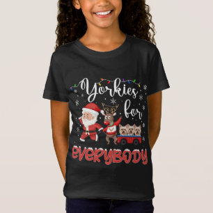 Camiseta Yorkshire Terrier Navidades Yorkies Para Todos