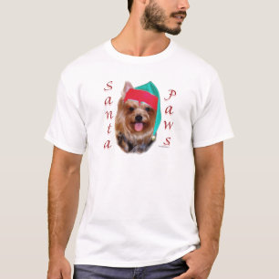 Camiseta Yorkshire Terrier Santa Paws