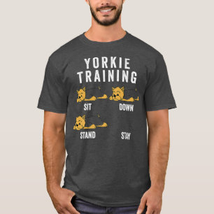 Camiseta Yorkshire Terrier Training Dog Premium