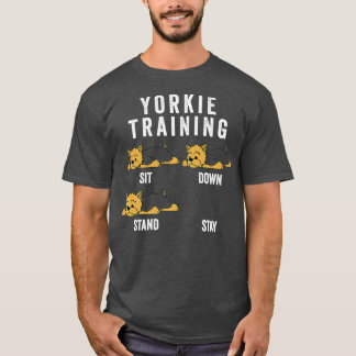 Camiseta Yorkshire Terrier Training Dog Premium