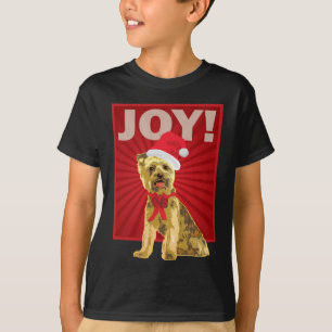 Camiseta Yorkshire Terrier - Yorkie Papá Noel