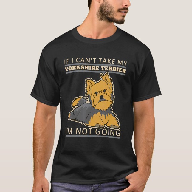 Camiseta Yorkshire Terrier Yorkie Perros Dueños De Perros S (Anverso)