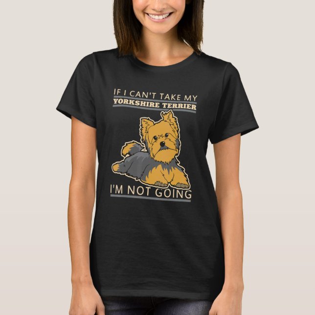 Camiseta Yorkshire Terrier Yorkie Perros Dueños De Perros S (Anverso)