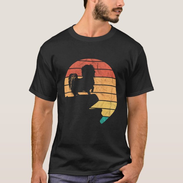 Camiseta Yorkshire Terrier Yorkie Retro (Anverso)